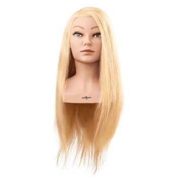 Uwe Damm Oefenhoofd Tessa goudblond 60-65 cm