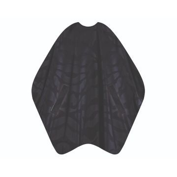 Trend-Design Kapmantel Nano Compact button Zwart 135x150cm