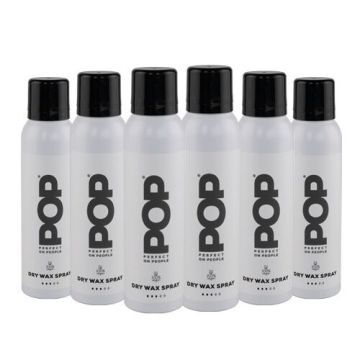 6x POP Dry Wax Spray 150ml