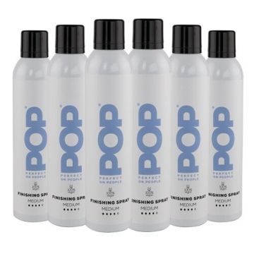 6x POP Finishing Spray Medium 300ml