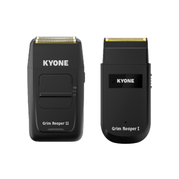 Kyone Grim Reaper II Dual Foil Shaver + gratis Grim Reaper I Single Foil Shaver