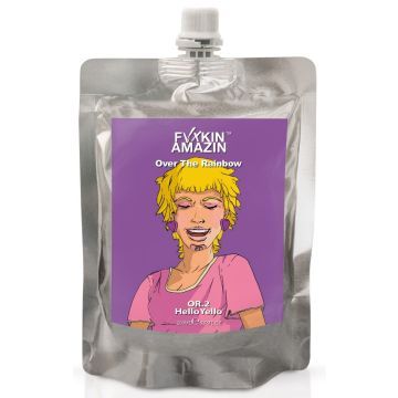 Fvxkin Amazin OVER THE RAINBOW - DIRECT PIGMENT MASK HELLO YELLO 200 ml