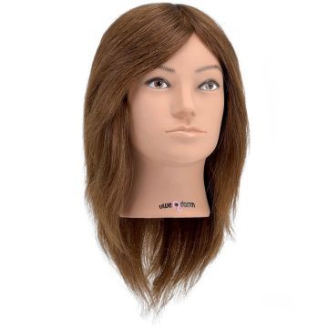 Uwe Damm Oefenhoofd Paul zonder baard brown 20 cm