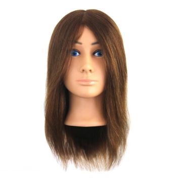Uwe Damm Oefenhoofd Lena donkerblond 40 cm