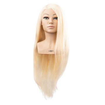 Uwe Damm Oefenhoofd Tanja licht blond 60 cm