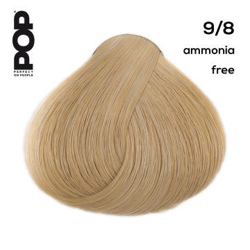 POP POPCOLOUR 9/8 - AMMONIA FREE Light pearl blond 100 ml