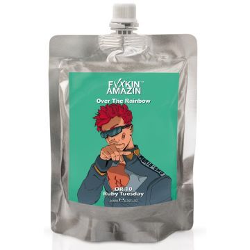 Fvxkin Amazin OVER THE RAINBOW - DIRECT PIGMENT MASK RUBY TUESDAY 200 ml