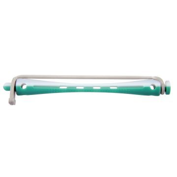 Comair Permanentwikkels lang groen/wit 6mm-12st