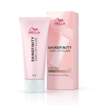 Wella ShineFinity Zero Lift Glaze 09/05 Silk Blush