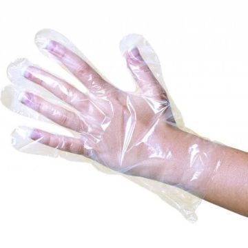 Wegwerp handschoenen 50st clear m