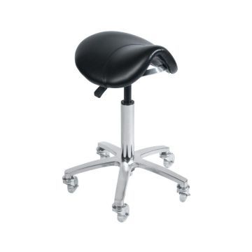 Comair Kappersfiets Jockey Zwart/zilver