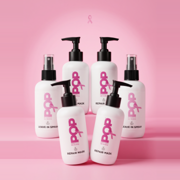 4x POP Pink Ribbon Repair Mask + 2x POP Leave-In Spray