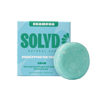 SOLYD Shampoo Bar Eucalyptus & Tea Tree 60gr