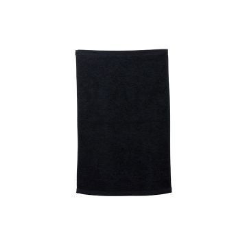 Bobtuo Katoenen Handdoek Mini zwart 28x45cm