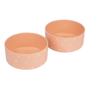 Framar Peach Please Bamboo Bowls 2st