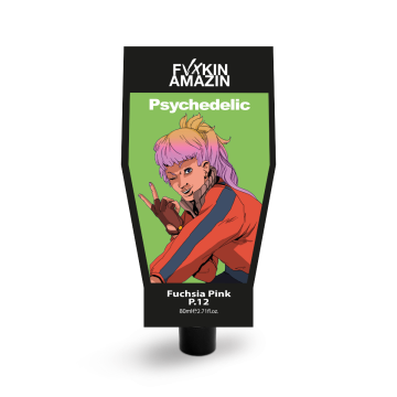 Fvxkin Amazin PSYCHEDELIC- BLONDING PIGMENTS FUCHSIA PINK 80 gr