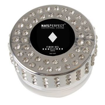 NailPerfect Fiber Gel Mellow White 14gr
